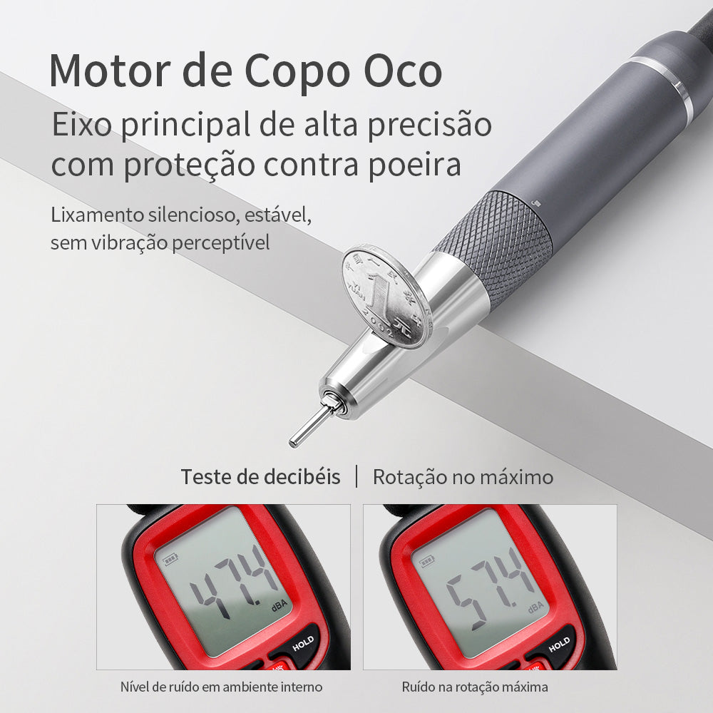 Lixadeira de unhas portátil