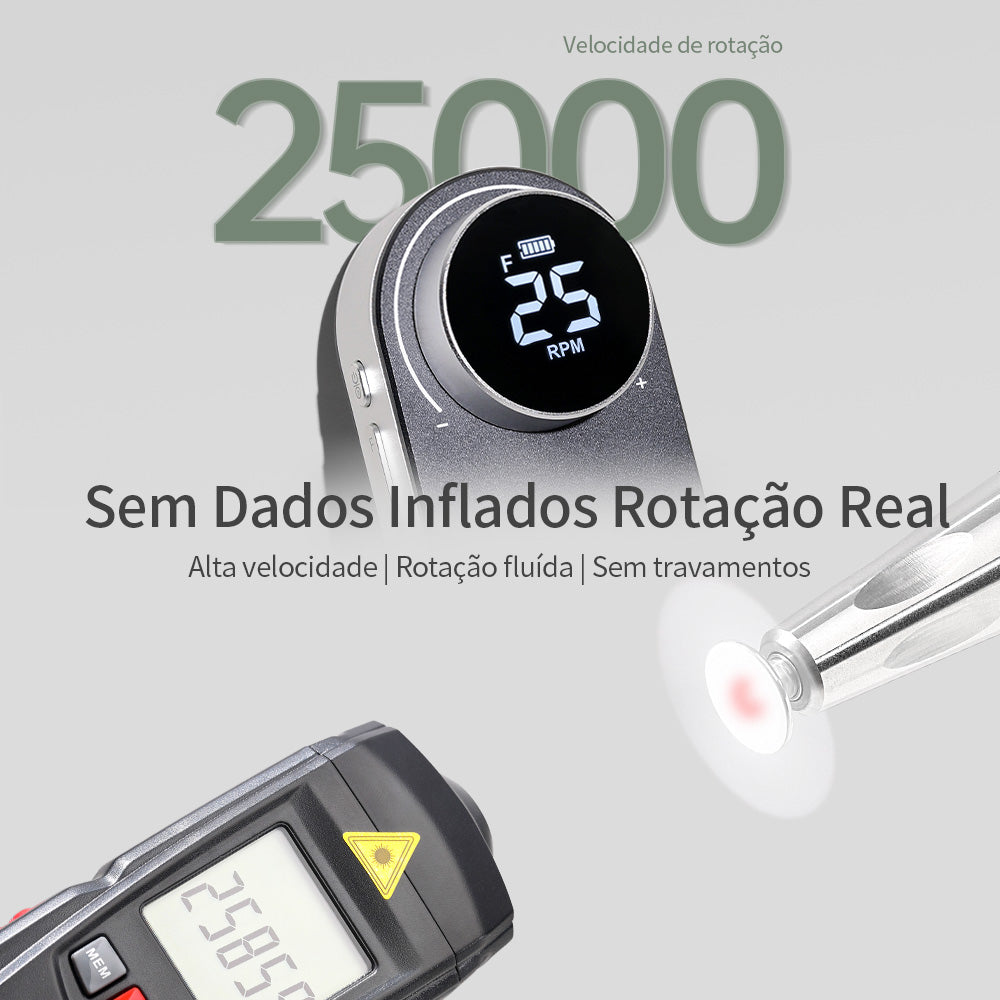 Lixadeira de unhas portátil