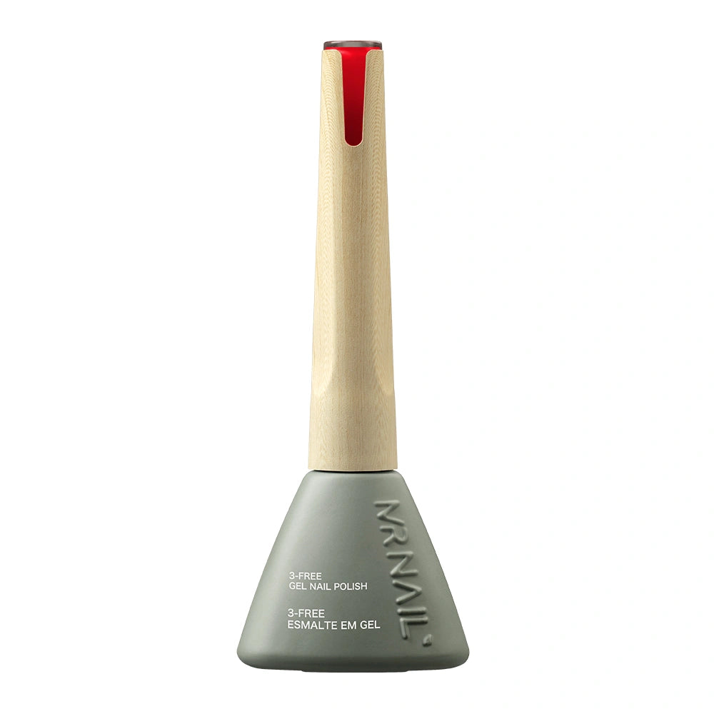 MR NAIL BF-027 Vermelho Licor esmalte em gel, mostrando o efeito da cor.