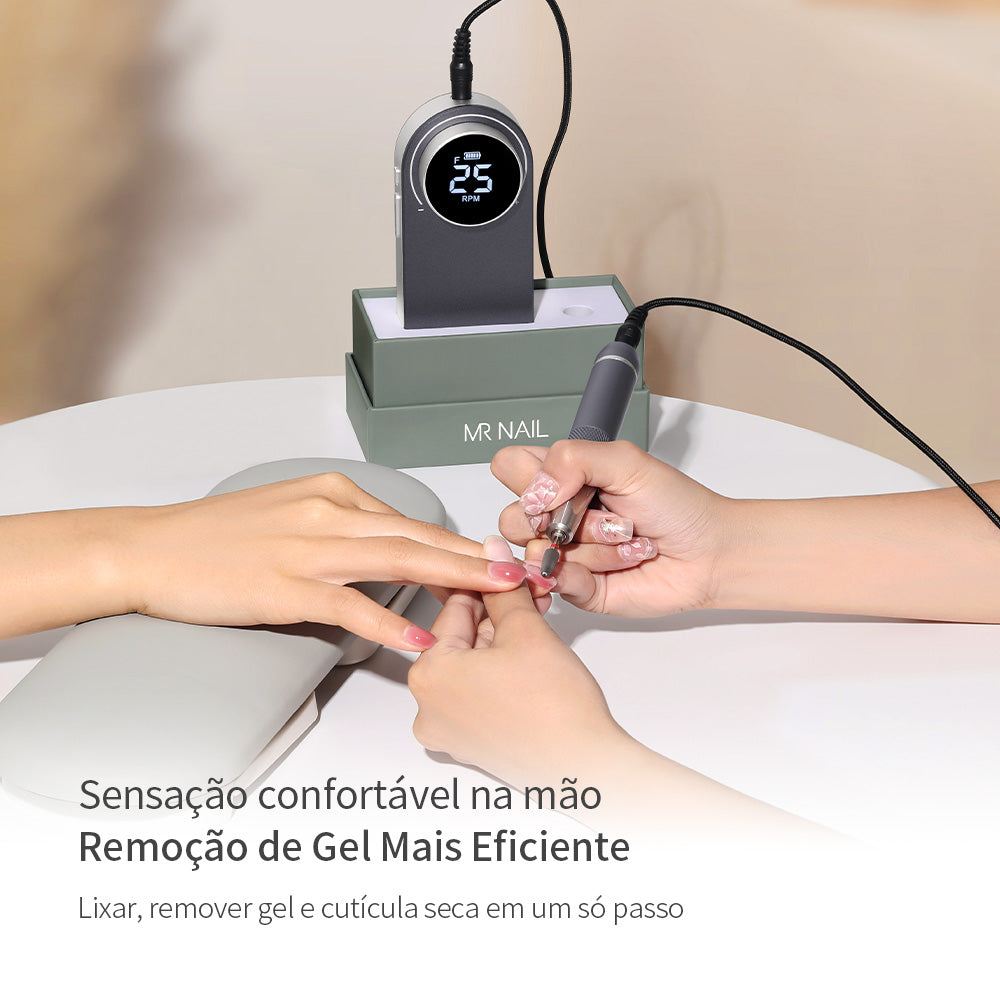 Lixadeira de unhas portátil