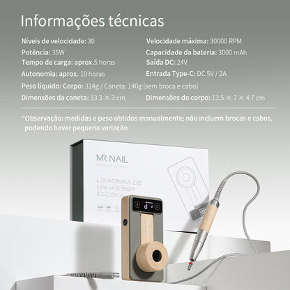 Motor De Unha Elétrico Brushless